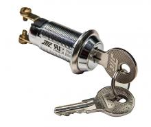 S213 S213M 19mm外徑 UL認證電源鎖含單邊銑齒銅鑰匙鎖開關
