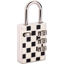 shining padlock 密碼造型掛鎖